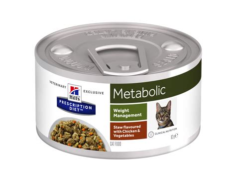 Hills prescription diet metabolic cat food pouches 4 x 12 x 85g. Hill's Prescription Diet Metabolic Weight Management 🐱 Cat ...
