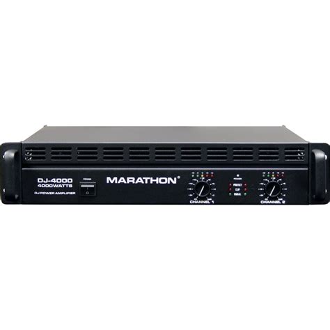 Marathon Ma Dj4000 Dj Series Pro Power Amplifier 4000 Watts Max