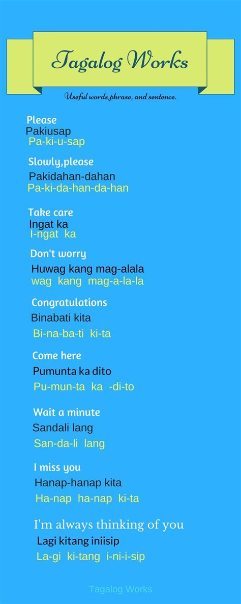 Pin By Asa Pitkin On Tagalog Good Vocabulary Words Tagalog Words