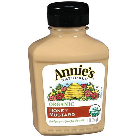 Annies Organic Honey Mustard Oz Bottle Walmart Com