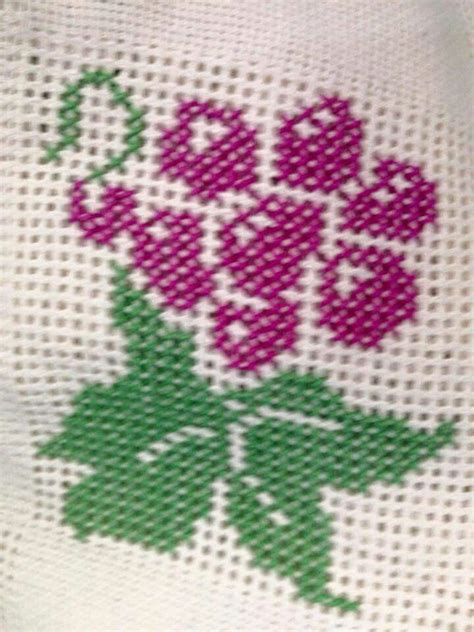 L Cross Stitch Helena Floral Cross Stitch Fruit Brazilian