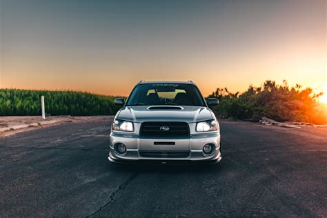 Subaru Forester Xt Lowered On Vr Forged D03 R Hyper Black Wheels