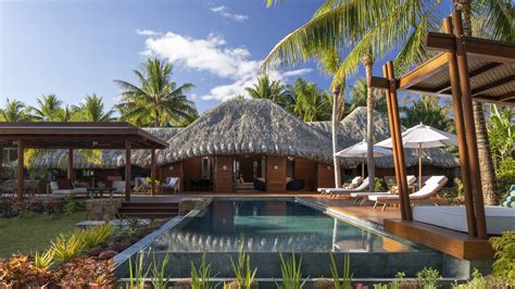 Overwater Bungalows Bora Bora Huts And Villas Four Seasons Resort