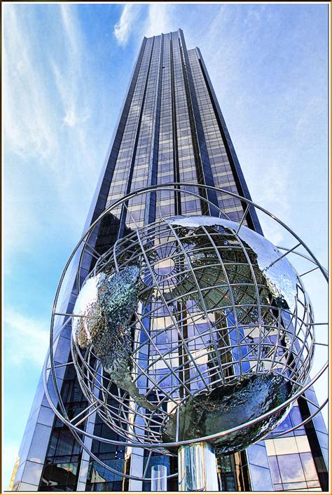 Trump Tower Columbus Circle New York City Photograph by Geraldine Scull