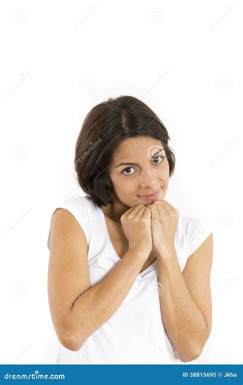 Beauty Shy Woman Stock Image Image Of Attractive Lady 38815695