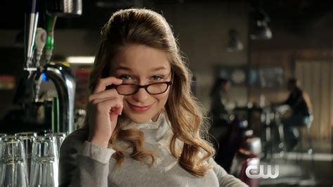 Supergirl Looking Over Her Glasses Myconfinedspace