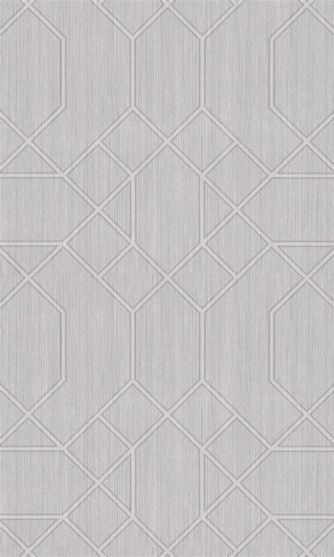 Grey Ornamental Trellis Wallpaper R6851 In 2020 Geometric Wallpaper