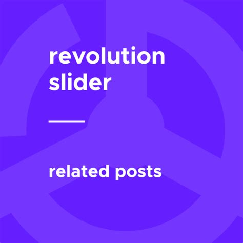 Slider Revolution Related Posts V202 Gpl Vault