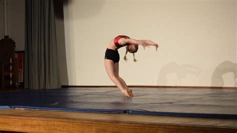 Hannahs Dance Evening Gymnastics Solo 2017 Youtube