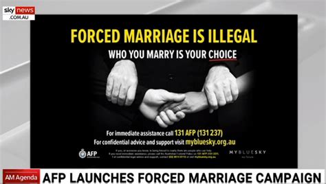 Afp Cracks Down On Forced Marriages Sky News Anti Slavery Australia