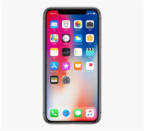 Iphone X Home Screen Mockup Hd Png Download Transparent Png Image