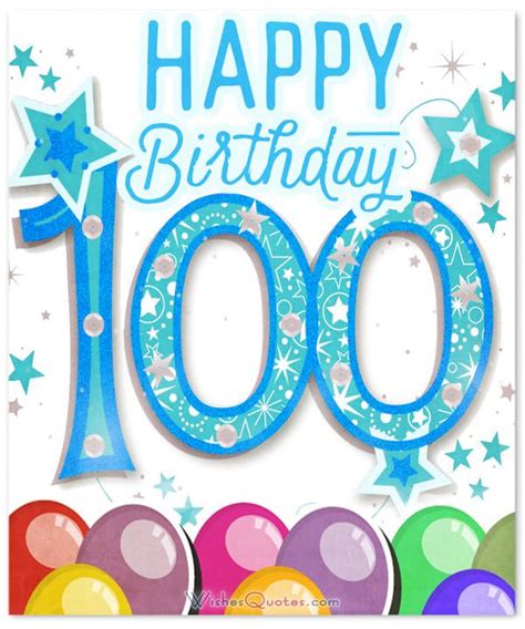 Amazing 100th Birthday Wishes By Wishesquotes Happy 100th Birthday