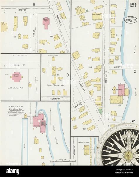 Auburn New York Map