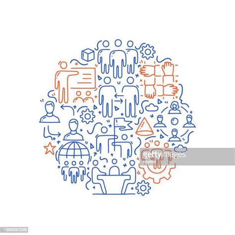 Diversity Doodle Icon Photos And Premium High Res Pictures Getty Images
