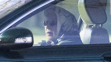 queen elizabeth ii seen driving on windsor estate after canceling engagements on medical advice