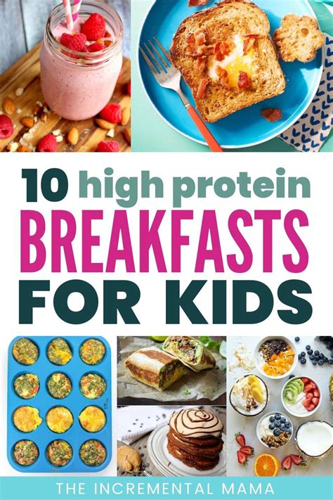 10 Easy High Protein Breakfasts Kids Love In 2020 High