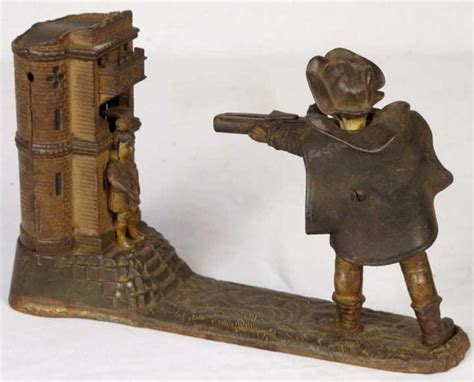 There's a lot the numbers can tell us about the overall economic recovery, from mergers and. Mechanical Bank "William tell", cast iron bank