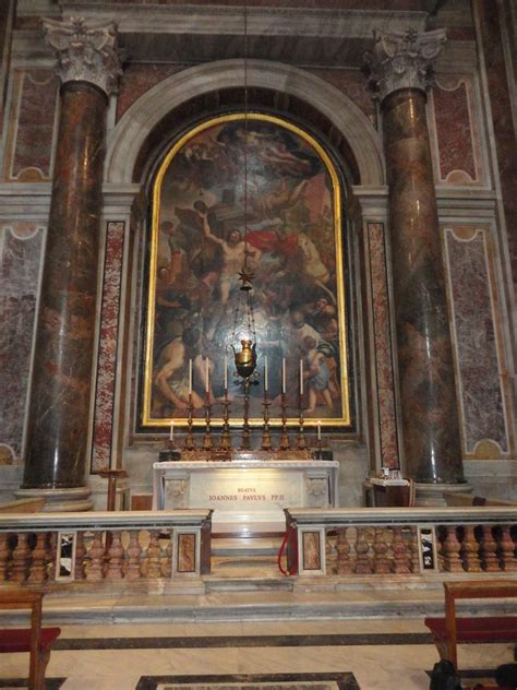 Tomb Of Pope John Paul Ii In St Peters Basilica Tomb Of Jo Flickr