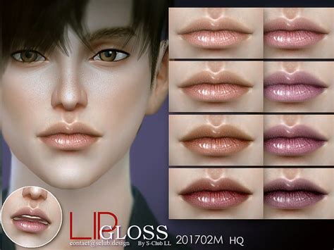 Famsimsss Lip Gloss 01 Sims 4 Cc Eyes Sims 4 Traits S