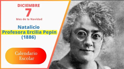Natalicio De La Profesora Ercilia Pepín 1886 Youtube