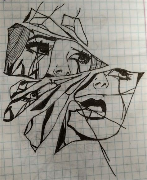 Broken Mirror Drawing R Drawing