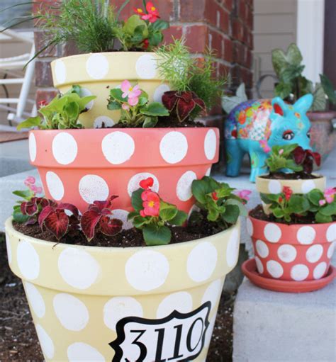 Craft Of The Day Tiered Terracotta Planter Huffpost