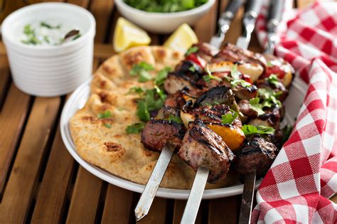 Lamb Souvlaki With A Garlicky Yoghurt Sauce L Honest Mum