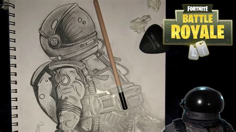 Epic Fortnite Drawing Fortnite Battle Royale Dark Voyager Youtube