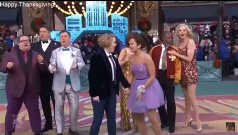 Macy’s Thanksgiving Day Parade Features Lesbian Kiss During Performance Of Broadway Musical ‘the