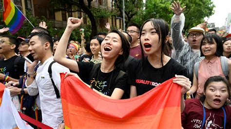 Taiwans Parliament Legalizes Same Sex Marriage A First In Asia Npr