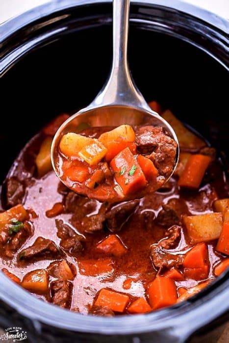Beef Stew Classic Homemade Recipe Photo