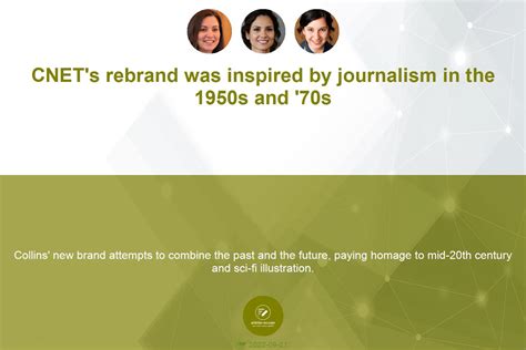 Cnets Rebrand Was Inspired By Journalism In The 1950s And 70s