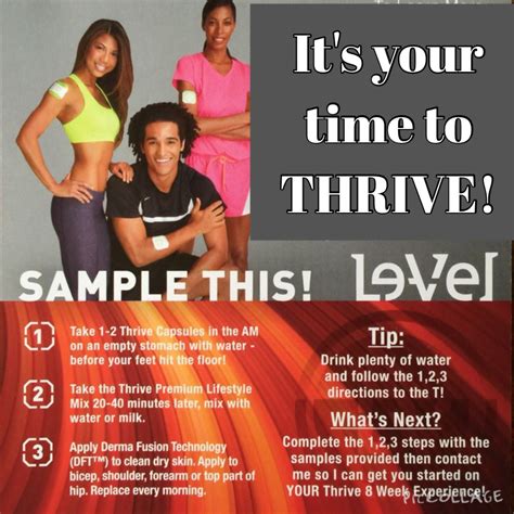 Thrive By Le Vel Le Vel Premium Lifestyle Thrive Experience Thrive Health And Wellness