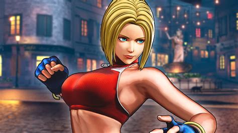 1920x1080px 1080p Free Download Video Game The King Of Fighters Xv Blue Mary Hd Wallpaper