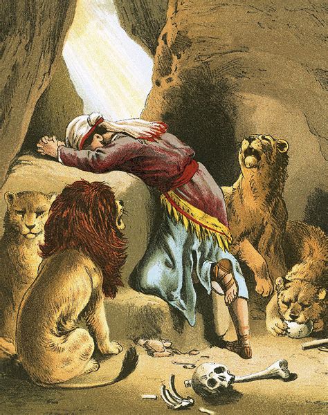 Daniel In The Lions Den Prints