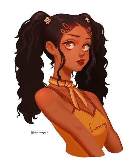 Pin By Wennie P On Sketches Anime Curly Hair Curly Hair Cartoon