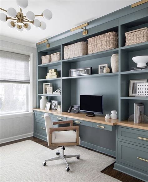 Built In Home Office In 2021 Home Office Design Office Built Ins