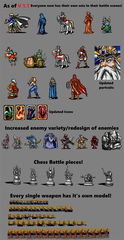 Shining Force Sprites