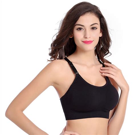 Gym Sexy Women Breathable Sports Bra Running Fitness Athletic Yoga Bra Seamless Underwear Push