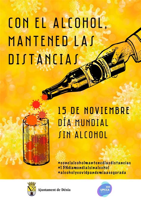 Cartel del Dia sin alcohol Dénia com