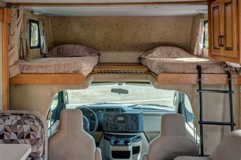 Cab Bed In Class C Rv Remodeled Campers Motorhome Remodel Free Nude Porn Photos