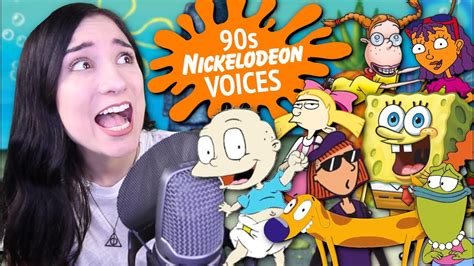 90s Nickelodeon Voice Impressions Youtube