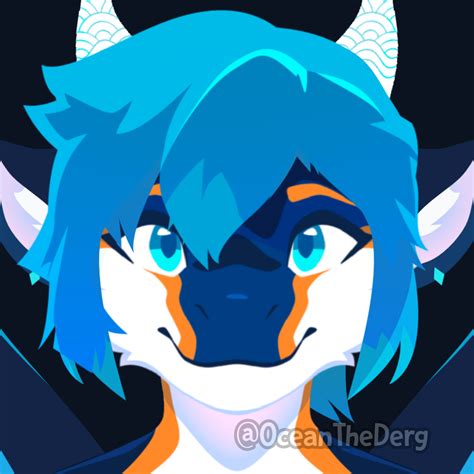 Fursona Vector Icon Rework Art By Me Oceanthederg On Twitter Rfurry
