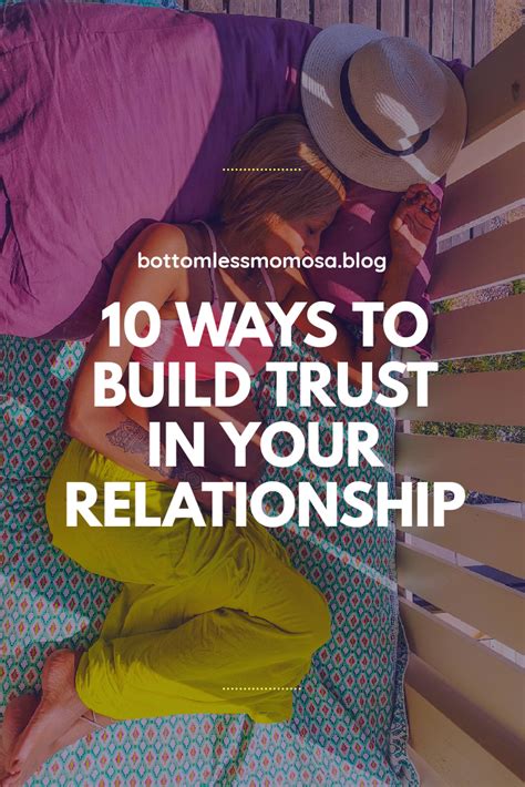 Building Trust In Your Relationship Trust Building For