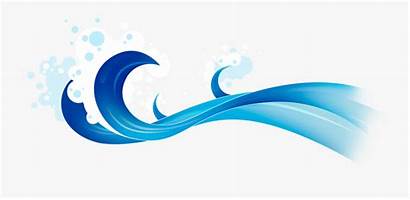 Wave Waves Clipart Rolling Graphic Transparent Cartoon