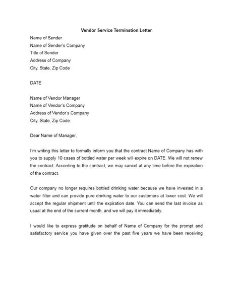 perfect termination letter samples lease employee