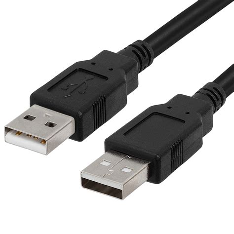 Usb 20 A Male To A Male High Speed 480 Mbps Cable 6feet Black
