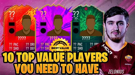 FIFA 20 TOP 10 BEST VALUE PLAYERS! CHEAP BEASTS THAT WILL HELP YOU GET