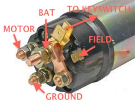 Ford Tractor Starter Solenoid Wiring Diagram Wiring Diagram