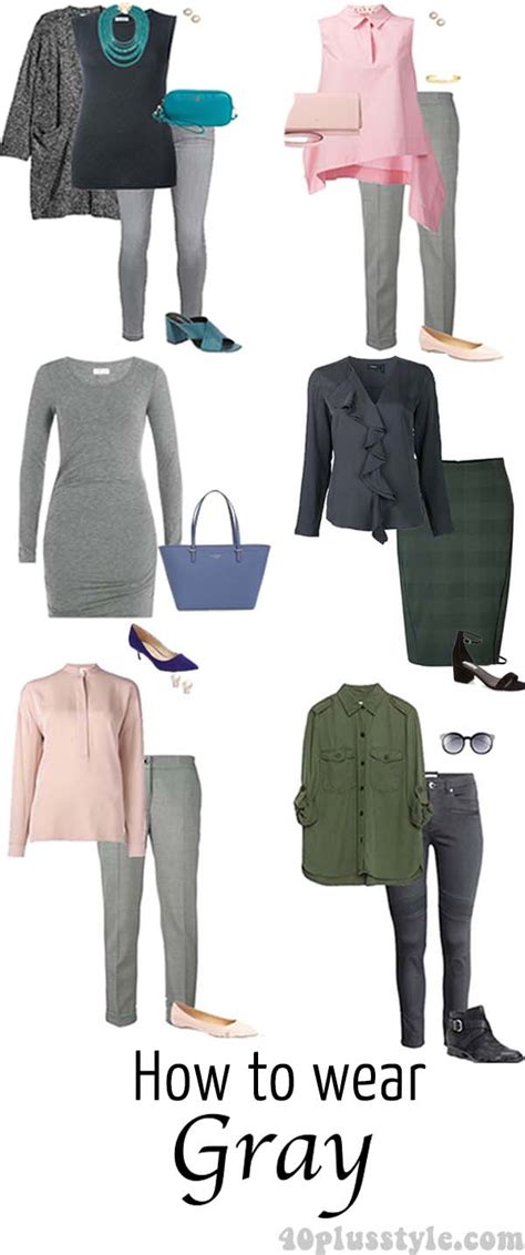 How To Wear Gray Choose Color Combinations And Ensembles